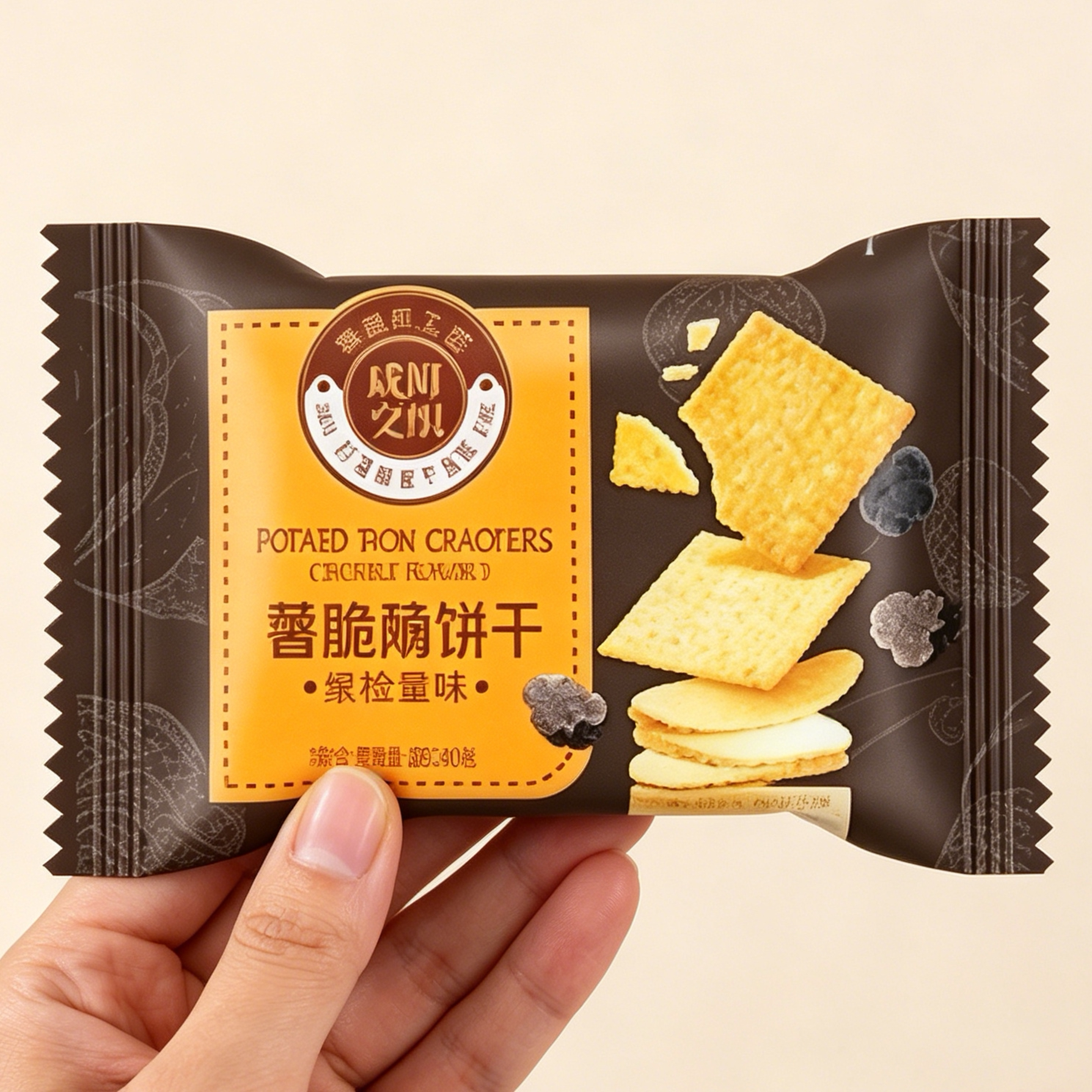 山姆多卡豪佳陶客熊薯脆薄饼干零食好吃的夜宵零食脆脆香香