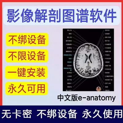影像解剖图谱app 中文人体断层影像解剖e-ct mri x线anatomy软件