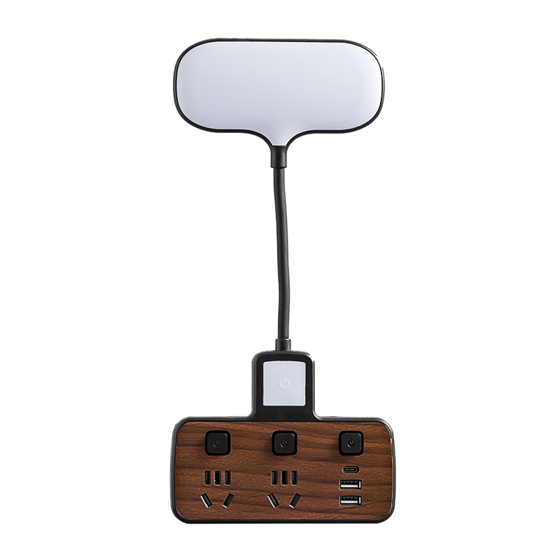 家用卧室床头喂奶小夜灯月子专用简约转换器插座壁灯睡眠小台灯