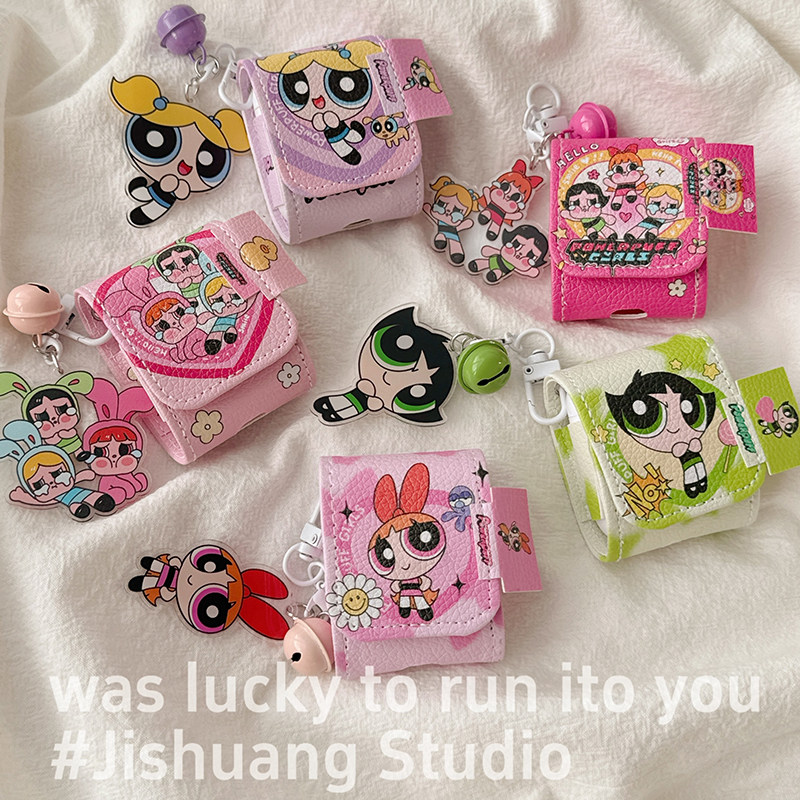 辣妹卡通飞天小女警适用苹果耳机保护套airpods4无线蓝牙耳机壳三代airpodpro2二代ipod耳机套airpods3耳机包,3C数码配件,耳机保护套,淘宝优惠券,粉丝福利购,淘宝优惠卷