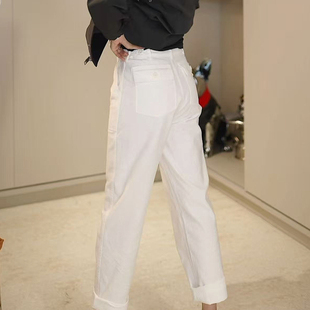 棉质水洗休闲长裤 RL25新款 多多还是多多