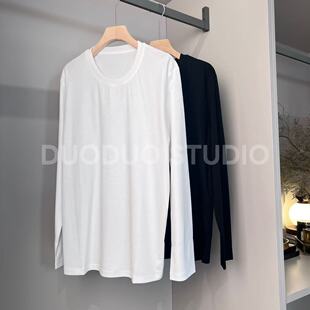 液氮丝光棉长袖 软黄金 有骨性 打底T恤KW490 多多还是多多