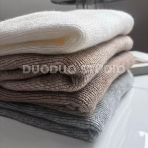 【多多还是多多】一线成衣百百山羊绒套头针织毛衫MZQ-82070