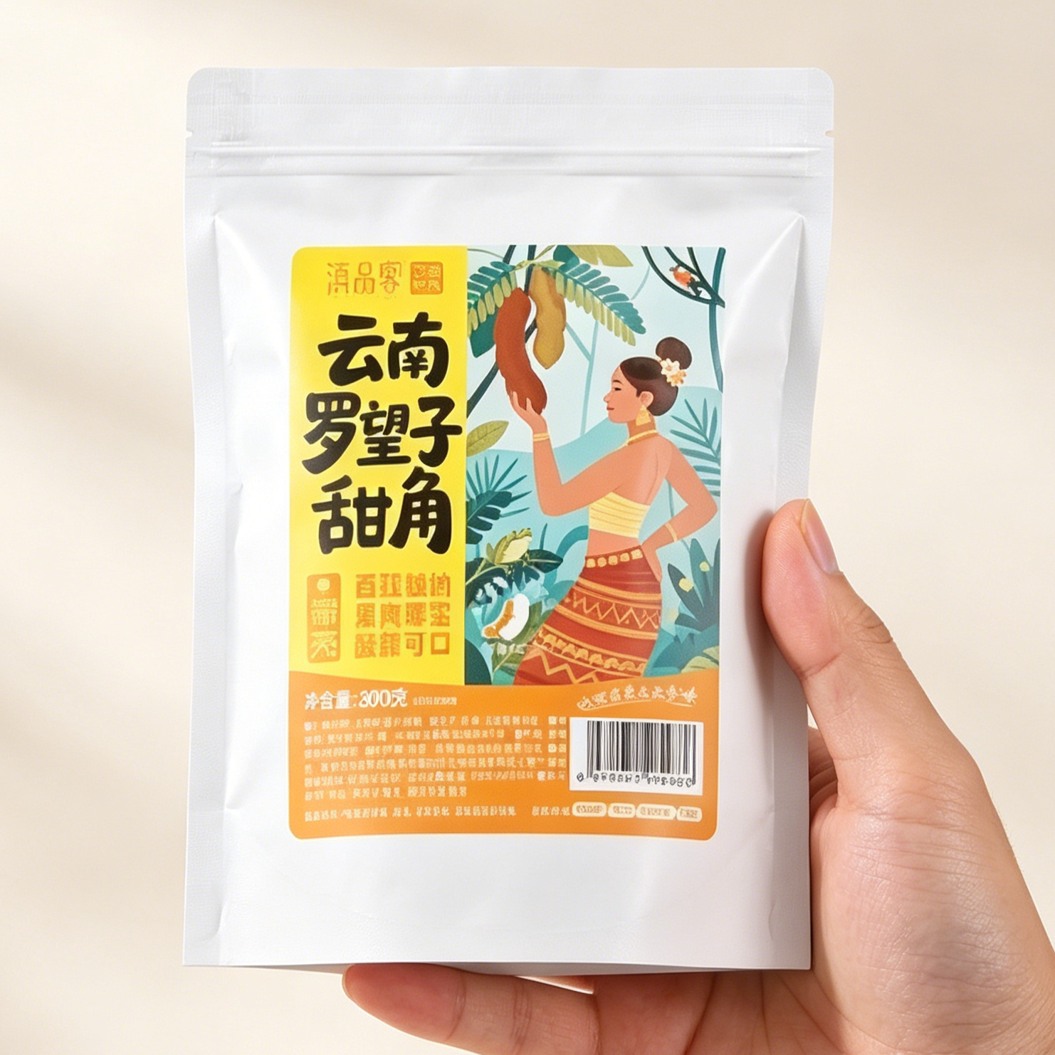 滇品客云南特产大甜角新鲜罗望子正宗精选大果酸甜角零食酸角干