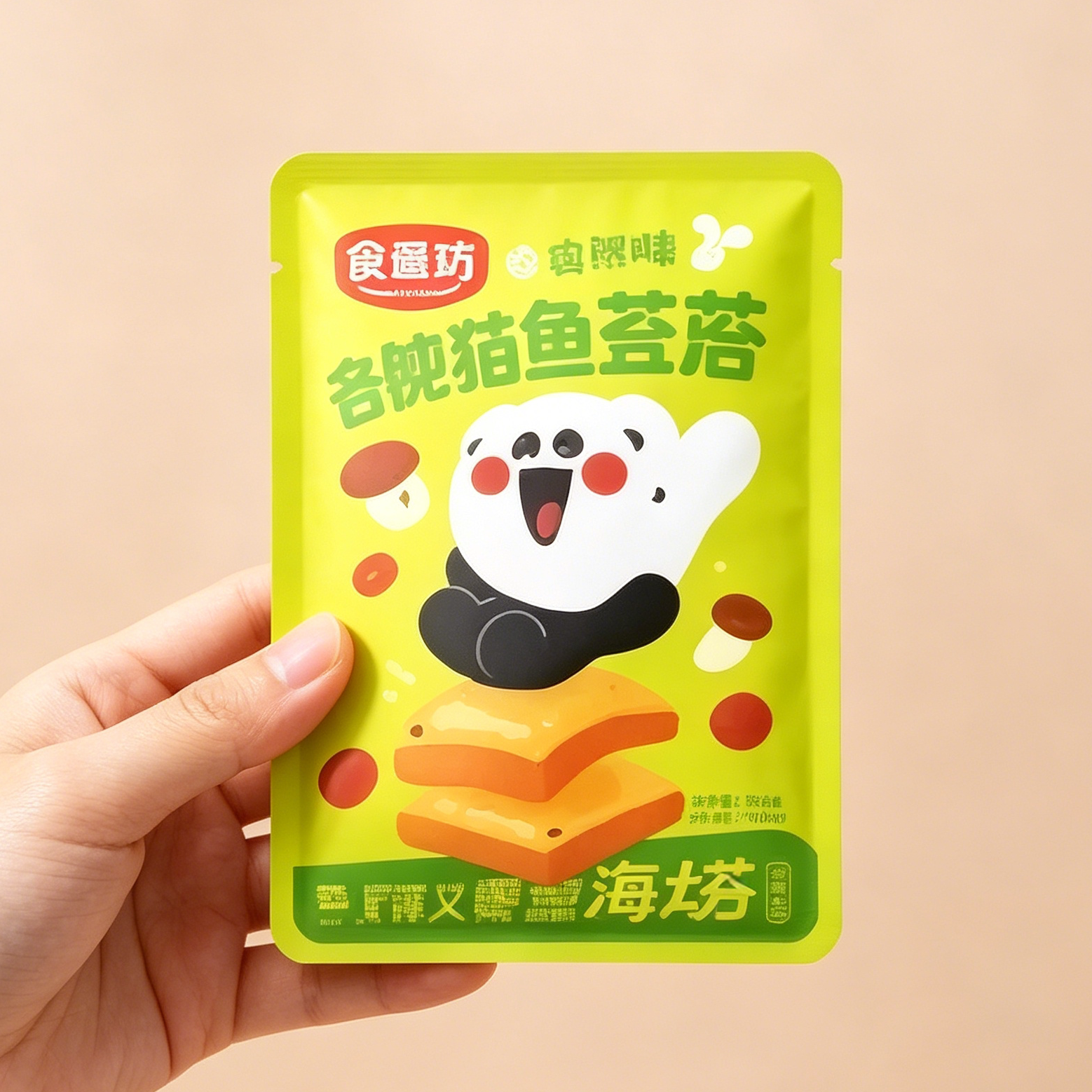 金磨坊杏鲍菇鱼豆腐零食香辣味豆腐干宿舍解馋辣味小零食休闲食品