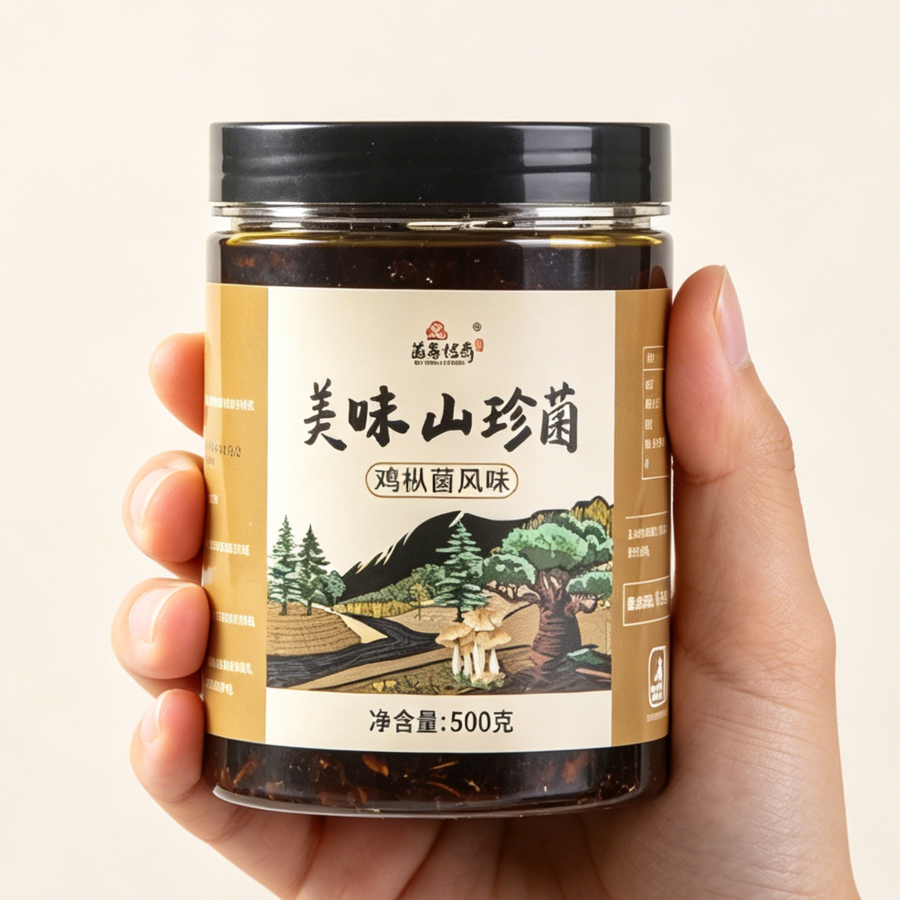 菌香传奇农科院鸡枞菌牛肝松茸菌云南特产山珍菌蘑菇拌饭拌面酱