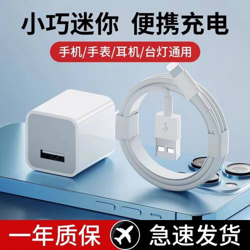 适用苹果单头加长正品充电线