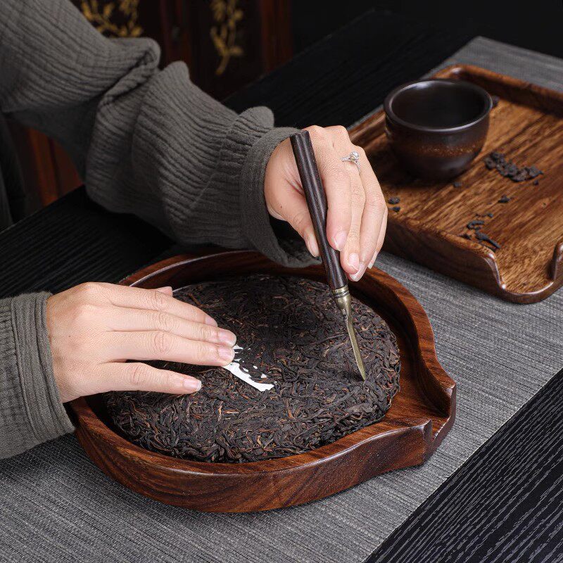 木质分茶盘原木方圆形果