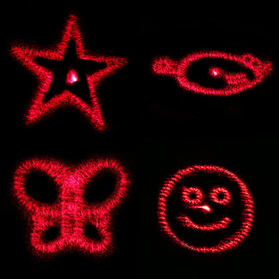 USB直充不锈钢充电手电 激光图案紫光 逗猫棒宠物玩具