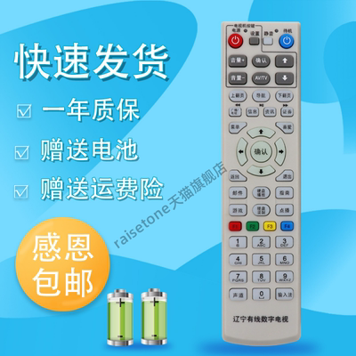 适用于辽宁有线数字电视机顶盒遥控器板 辽宁有线WH151209A RS-34A