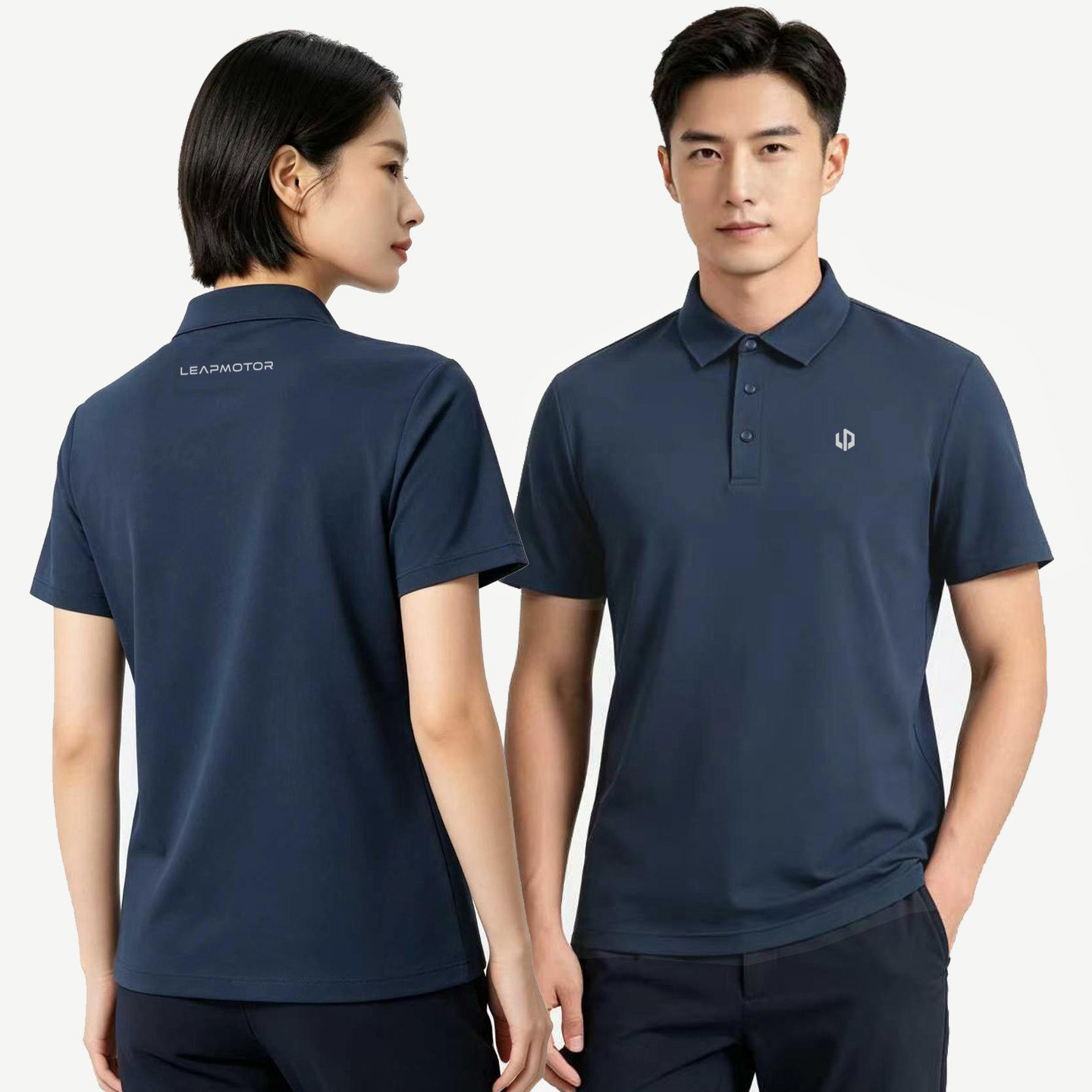 夏季零跑新能源汽车4S店员工作服