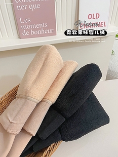 女童肤色打底裤特厚500克儿童肉色保暖裤超厚绒加绒加厚光腿神器