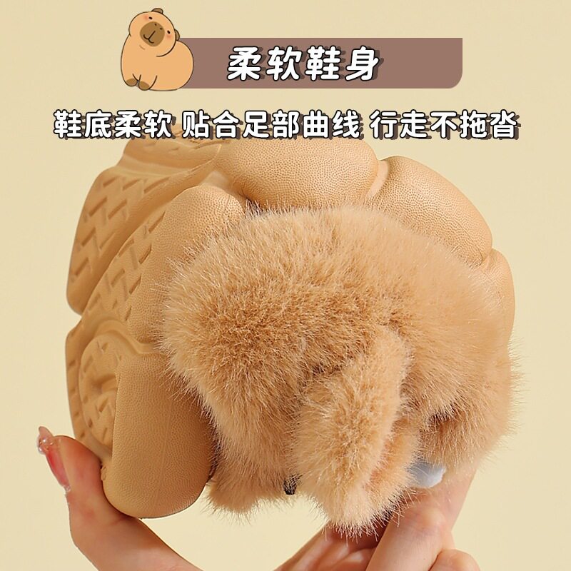 冬季新款儿童拖鞋室内男