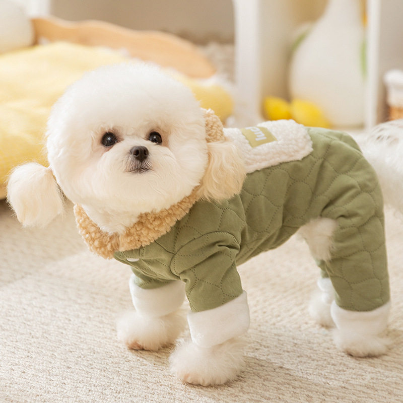 秋冬季狗狗衣服加厚保暖