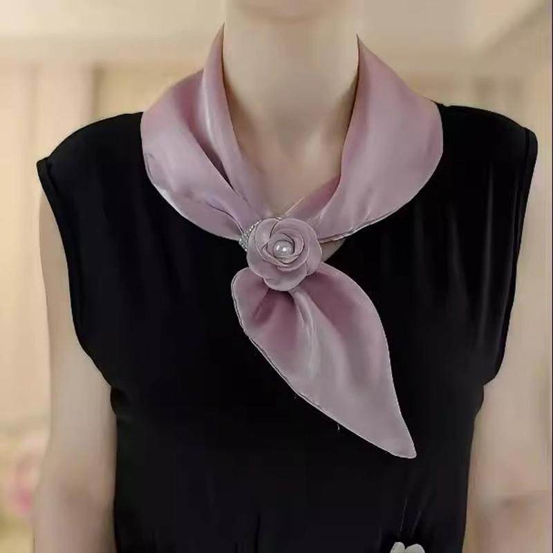 MK&DK.SW女性围巾亮钻百搭遮颈