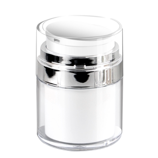 真空面霜分装瓶双层膏霜罐眼霜按压分装盒化妆品小样便携旅行空瓶