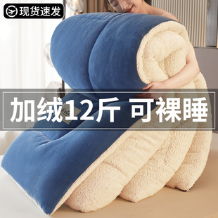 冬季羊羔绒毛毯加厚牛奶绒被子被芯办公室午睡毯沙发盖毯子床上用