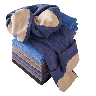 德绒男士内穿发热加厚秋裤