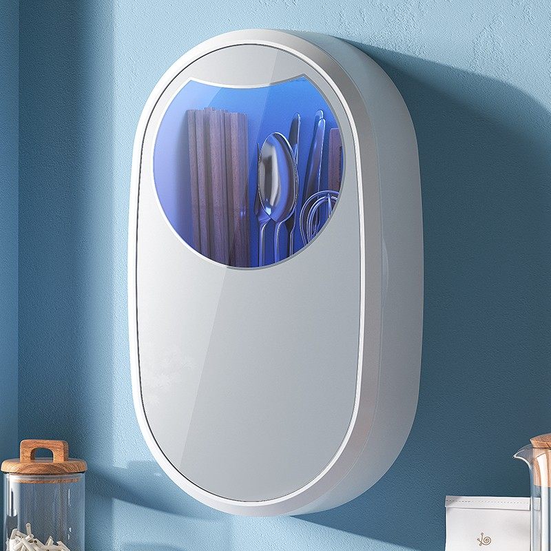 德国筷子专用消毒机新款智能家用小型高端创意筷子篓免打孔壁挂式