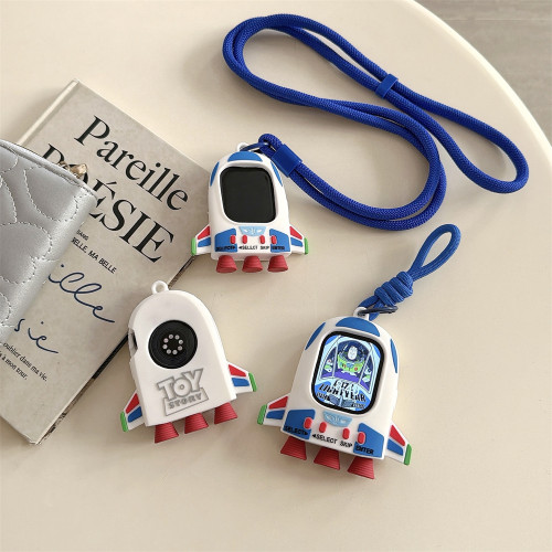 巴斯光年飞船适用于苹果Applewatch11保护套SE23硅胶789女S10手表