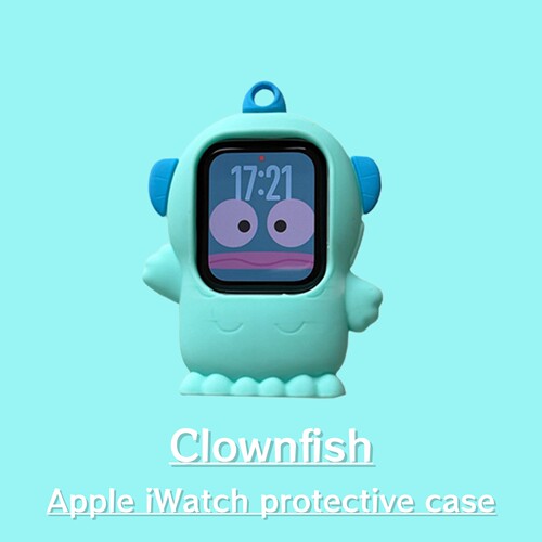 适用于Apple iwatch S10保护套苹果SE2可爱小丑鱼汉顿3456手表789