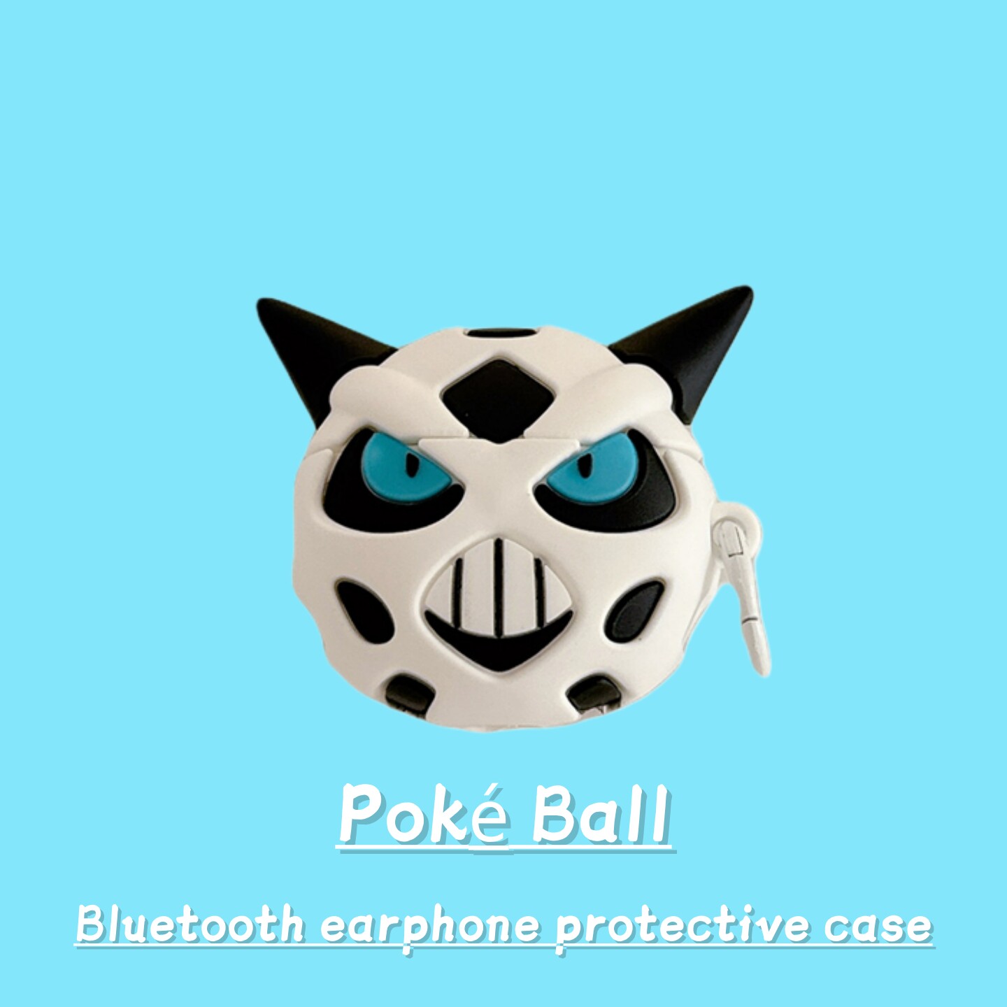 趣味立体冰鬼护适用于苹果AirPods4代蓝牙耳机保护套新款苹果Pro3耳机壳男女生个性Pro2硅胶轻奢高级感卡通软