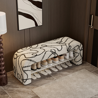 高端入户门换鞋凳门口家用鞋柜