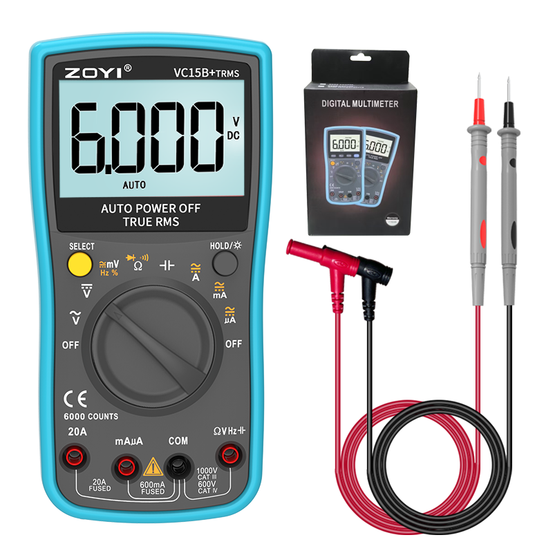 众仪ZT-VC15B+电工万用表