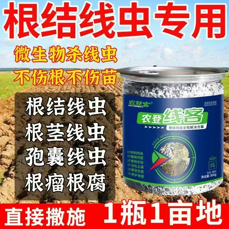 根结线虫克星15分钟死线虫多类顽固性线虫只需用一次烟草蔬菜等