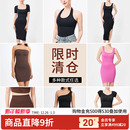 连衣裙半身包臀裙子显瘦性感弹力紧身高级连体塑身衣 特惠清仓
