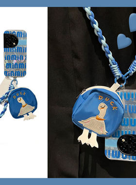 镭射字母适用oppo一加12手机壳ace3蓝色2pro鸭子2v零钱包11斜挎9rt可背带8t硅胶7tpro透明6t日韩1+oneplus女p