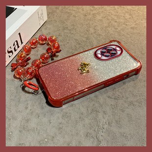 2026新年金马适用华为nova15手机壳novo14ultra立体13pro闪粉12活力版 马年11本命年10挂链9se四角huawei防摔p