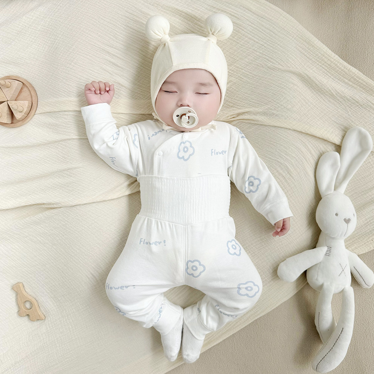 婴儿衣服春秋款纯棉宝宝高腰护肚秋衣秋裤套装秋冬季分体打底内衣,童装/婴儿装/亲子装,连身衣/爬服/哈衣,淘宝优惠券,粉丝福利购,淘宝优惠卷