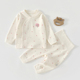 a类贴身内衣6 纯棉女宝宝秋衣秋裤 婴儿衣服春秋婴幼儿秋装 分体套装