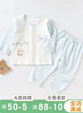 轻薄透气，纯棉柔软婴儿衣服