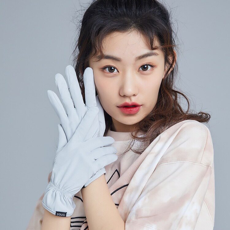 韩国防晒全指手套女夏季