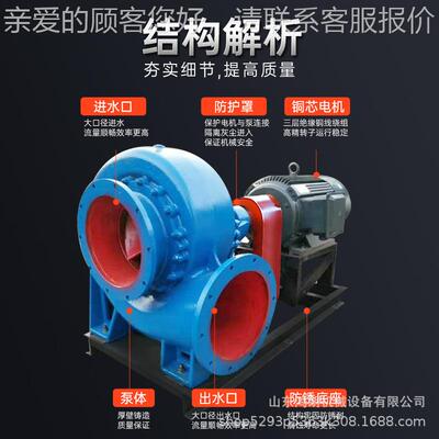 农业工业排浇灌排HL-CSB-5水泵 带卷盘机300管子抽水 泵果寸园农