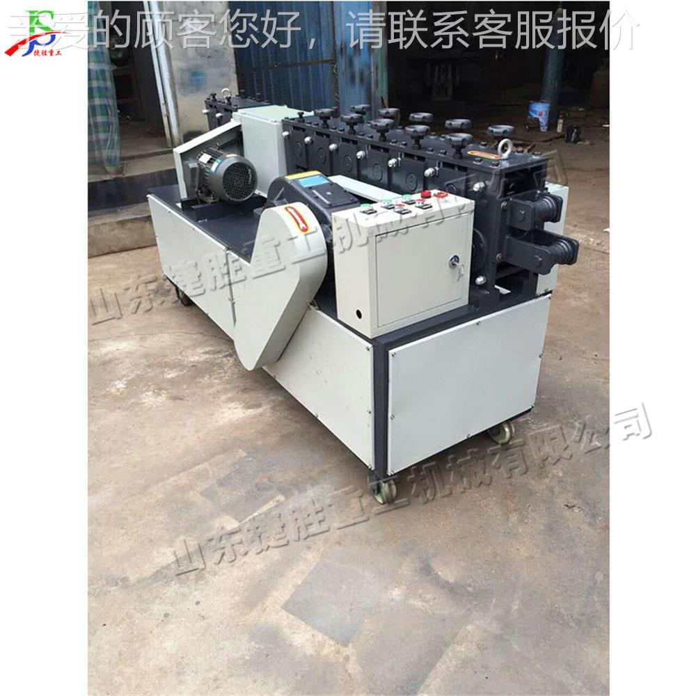 建方管校直机 全自动移旧脚js-sdi-8手架调直筑机 建动式筑管保养