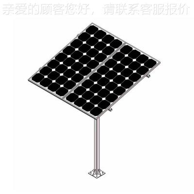 固定度光伏架系统导轨工式快装设计节支省LXA人角工成本与施时间