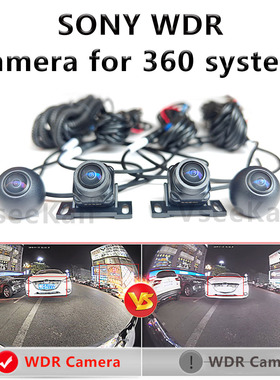 Sony 360 car camera used for car 360 panoramic image system.