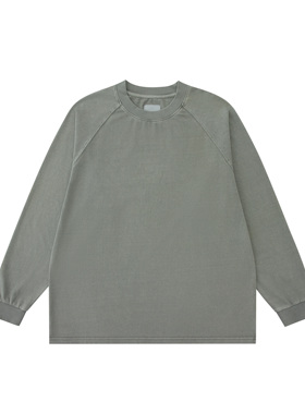 GWDS 水洗阿苏特染插肩长袖