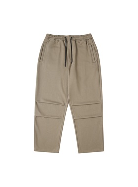 GWDS 23FW 450g纯色简约宽松休闲裤双褶卫裤男通勤秋冬灰色卫裤