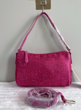 外贸尾货出英国FIORELLI时尚百搭高质感亮晶晶女士手提单肩斜挎包