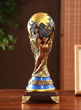2024大力神杯世界杯1：1国家队奖杯模型梅西C罗足球装饰品摆件