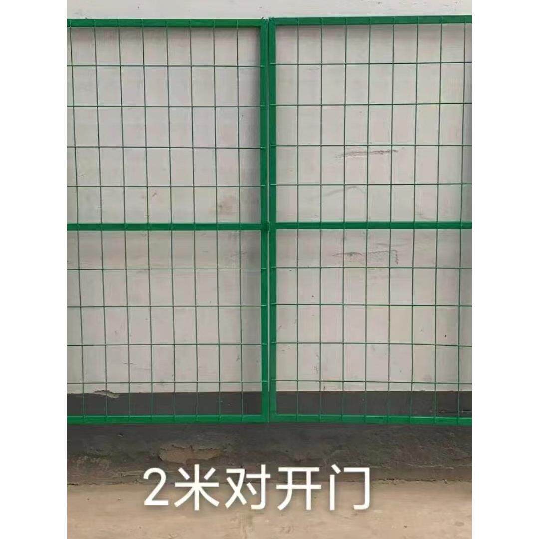 铁丝网门护栏网门户外隔离栅栏门养殖围栏门防护栏门果园栅栏门