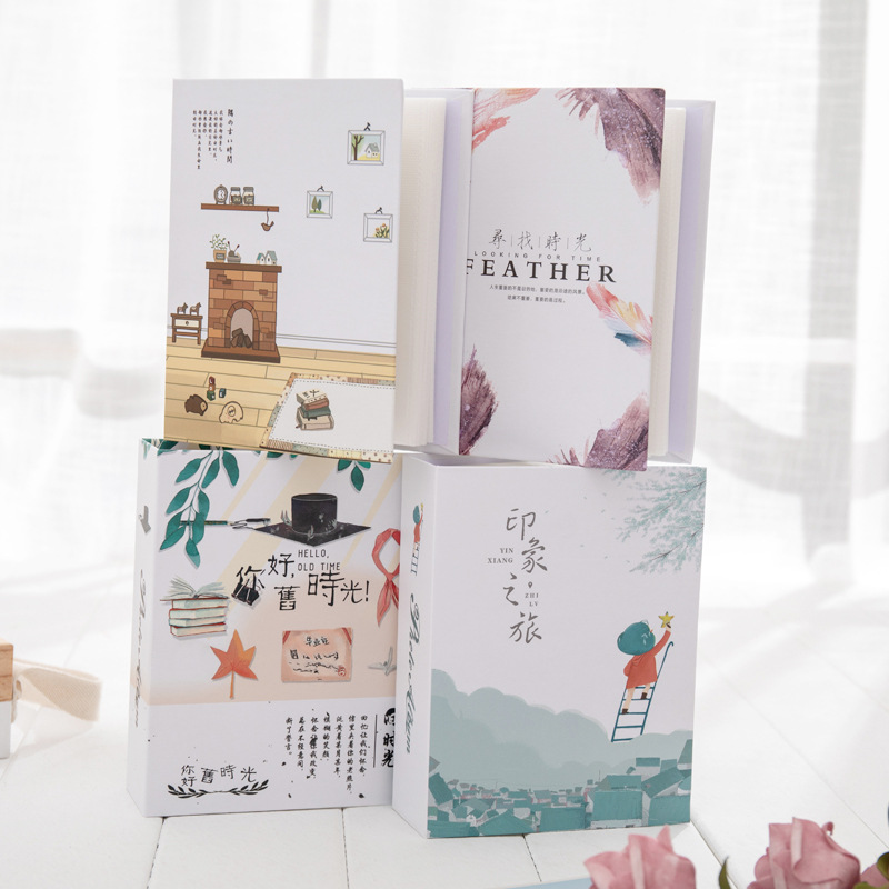 大6寸100 相册 影集 6寸过塑 4D 50张内页 收纳礼品创意礼物