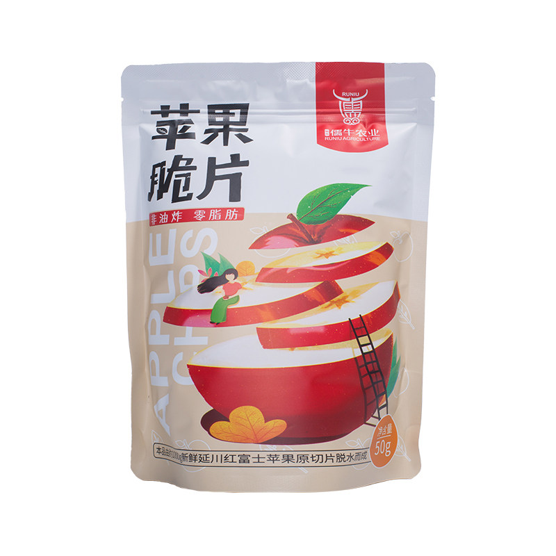 苹果脆片冻干苹果干冻干水果干 50g*15袋
