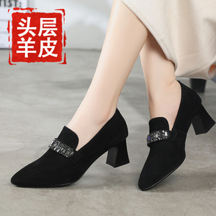 跳舞鞋女软底真皮广场舞鞋名牌轻便防滑时尚广场舞鞋子舞蹈鞋