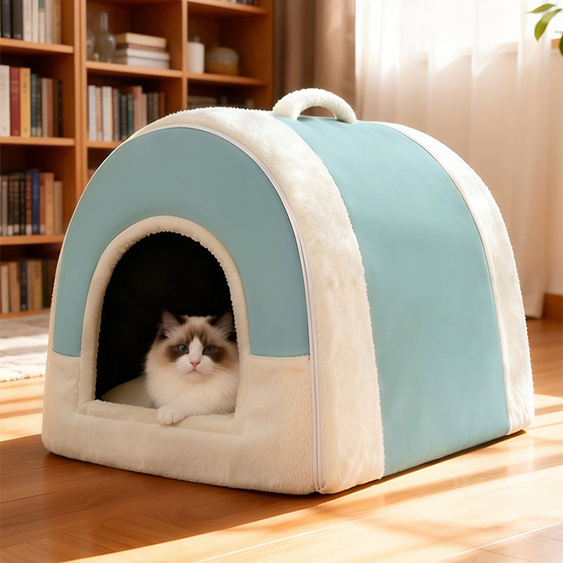 猫窝冬季保暖封闭式猫房子帐篷猫屋安全感四季通用冬日可拆洗狗窝,宠物/宠物食品及用品,猫窝/屋/帐篷/沙发,淘宝优惠券,粉丝福利购,淘宝优惠卷