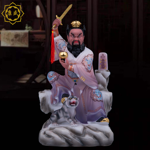 张天师神像汉白玉家用摆件